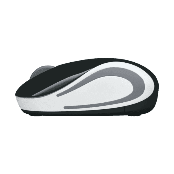 Logitech M187 USB Wireless Optical Mini Mouse Black & White