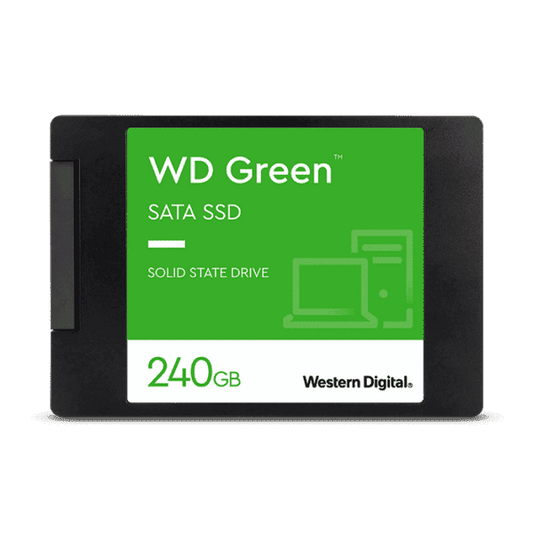 WD Green SATA 2.5”/7mm Cased 240GB internal SSD