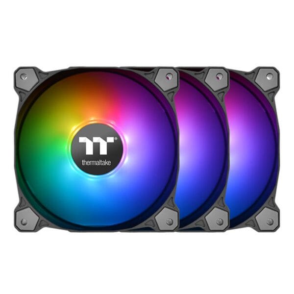 Thermaltake Pure 12 ARGB Sync Radiator Fan TT Premium Edition (3-Fan Pack), White