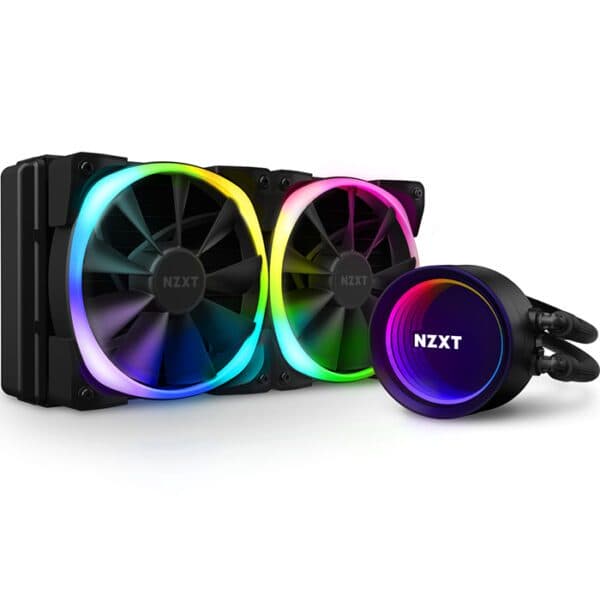 NZXT Kraken X53 RGB 240mm Liquid Cooler with RGB, Black