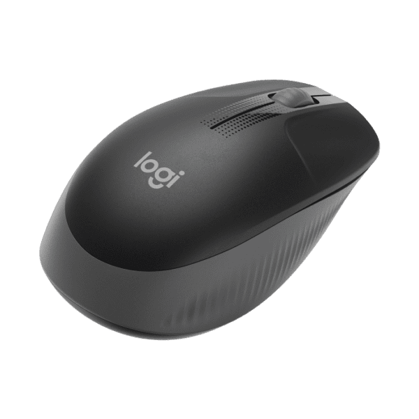 Logitech M190 Full-Size Wireless Computer Mouse – Charcoal