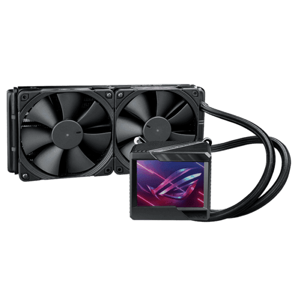 Asus ROG Ryujin II 240 AIO Liquid CPU Cooler, Noctua NF-F12 Fan, 240mm Radiator, 120mm Fan Size, Water Block