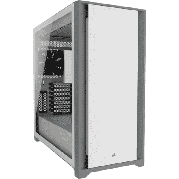 Corsair 5000D Airflow Tempered Glass Mid-Tower ATX Computer Case/Gaming Cabinet - White