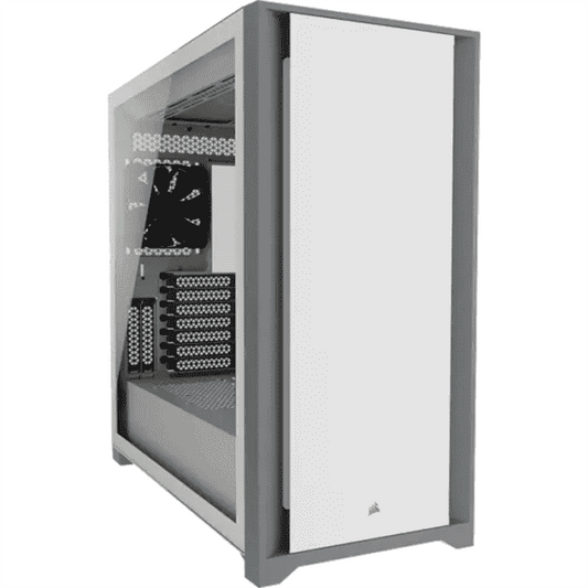 Corsair 5000D Airflow Tempered Glass Mid-Tower ATX Computer Case/Gaming Cabinet - White