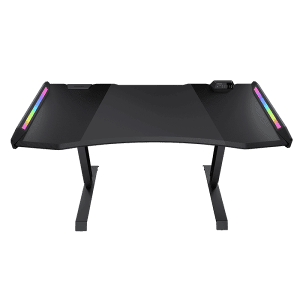 Cougar Mars Pro 150 Gaming Desk, Dual- RGB Lighting Effect, Steel Frame, Carbon Fiber | CG-DESK-MARS150-PRO