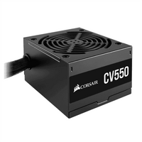 CORSAIR CV Series CV550 — 550 Watt 80 Plus Bronze Certified Power Supply