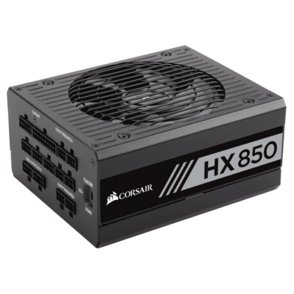 CORSAIR HX Series HX850 — 850 Watt 80 PLUS PLATINUM Certified Fully Modular PSU (EU)
