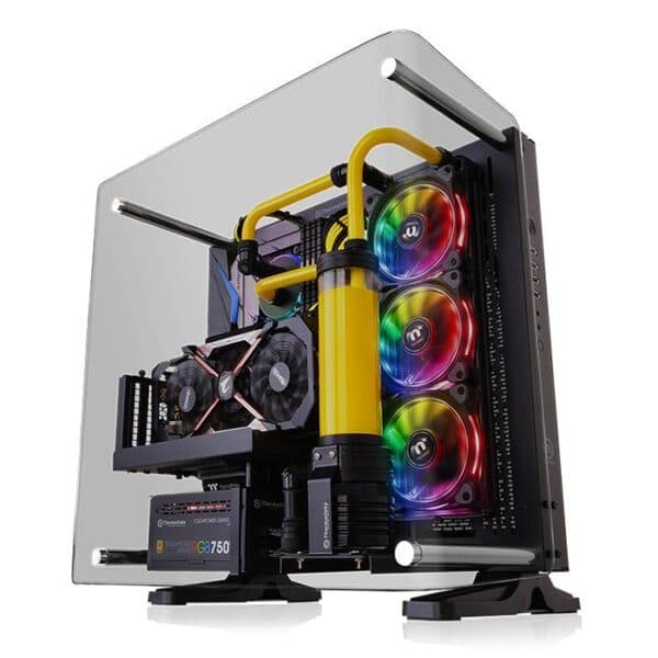 Thermaltake Core P3 Tempered Glass Curved Edition Case, Black
