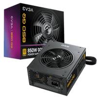 EVGA 850 GQ, 80+ GOLD 850W, Semi Modular, EVGA ECO Mode, 5 Year Warranty, Power Supply