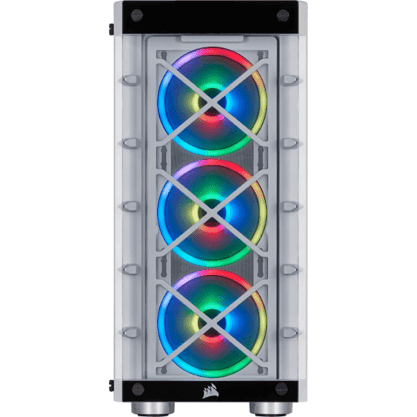 CORSAIR iCUE 465X RGB Mid-Tower ATX Smart Case — White