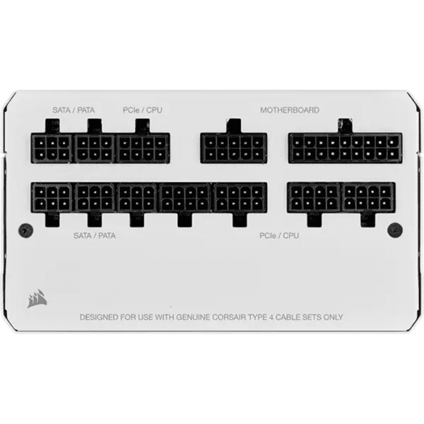 CORSAIR RM White Series RM750 — 750 Watt 80 PLUS Gold Fully Modular ATX Power Supply