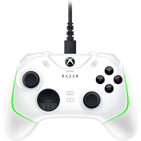 Razer Wolverine V2 Chroma – White Xbox Series X|S Controller with Razer Chroma RGB