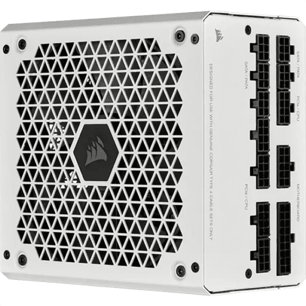 CORSAIR RM White Series RM750 — 750 Watt 80 PLUS Gold Fully Modular ATX Power Supply