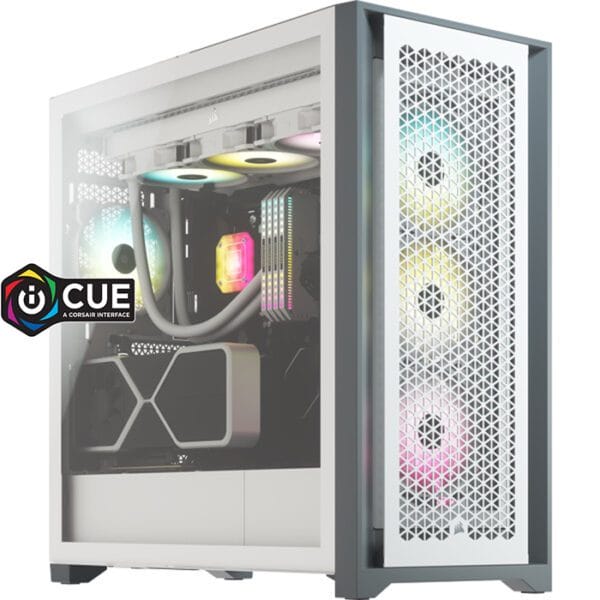 Corsair iCUE Certified – Ultimate Gaming PC – Intel Core i9 13900K, Nvidia RTX 4090, 128GB(4*32) RAM 5600MHz DDR5, 1TB SSD, 1TB HDD, 1350W PSU, Liquid Cooler
