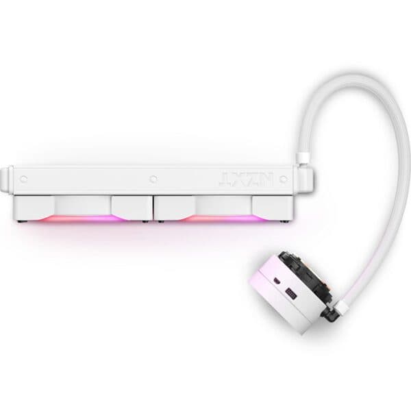 NZXT Kraken X63 RGB 280mm Liquid Cooler with RGB, White