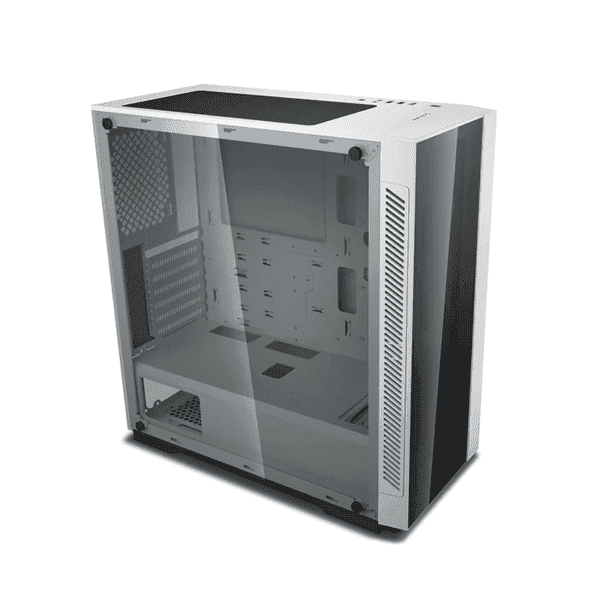 DeepCool Matrexx 55 V3 ADD-RGB WH 3Fan Mid-Tower Tempered Glass, White