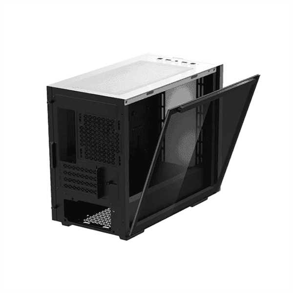 DEEPCOOL MACUBE 110 White Refined Minimalism Micro-ATX/Mini-ITX Computer Case – Support 240/280 Cooling System,  White
