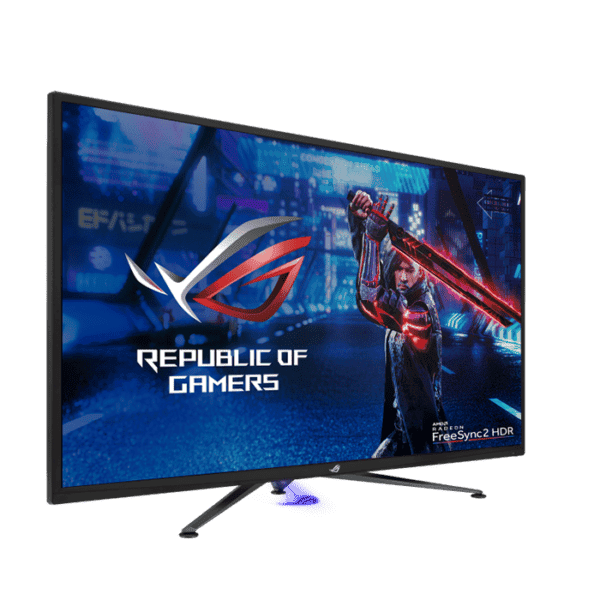 ASUS ROG Strix XG438Q HDR Large Gaming Monitor — 43-inch, 4K (3840 x 2160), 120Hz, FreeSync™ 2 HDR, DisplayHDR™ 600, DCI-P3 90%, Shadow Boost, 10W Speaker*2, Remote Control