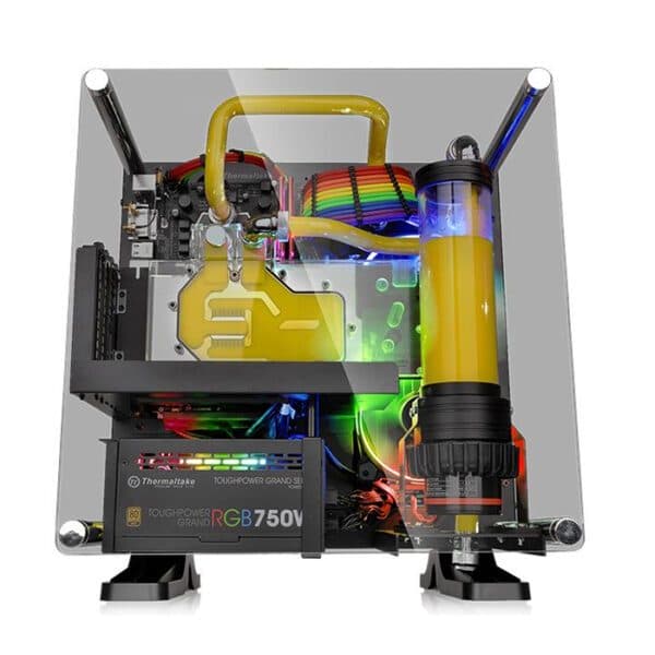 Thermaltake Core P1 TG Mini ITX Case, Black