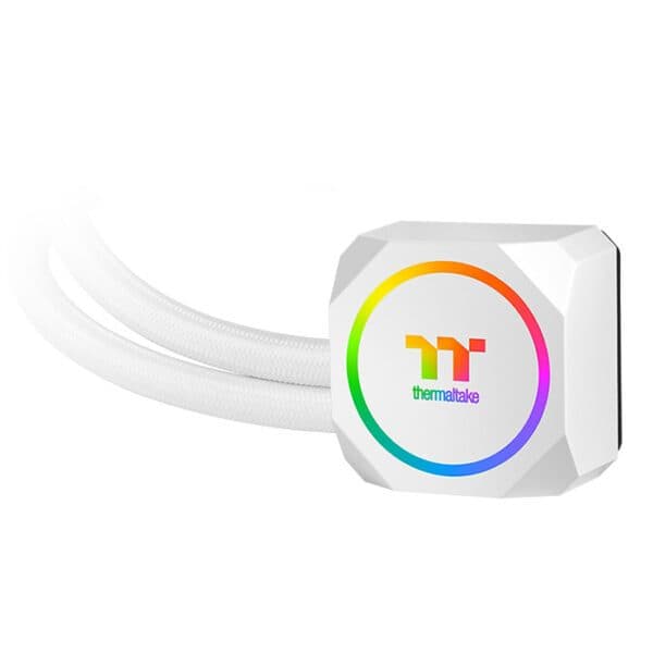 Thermaltake TH360 ARGB Sync Snow Edition AIO Liquid Cooler, White