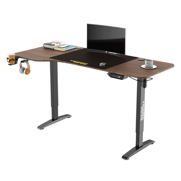 Twisted Minds T Shaped Gaming Desk Electric-height adjustable – Left