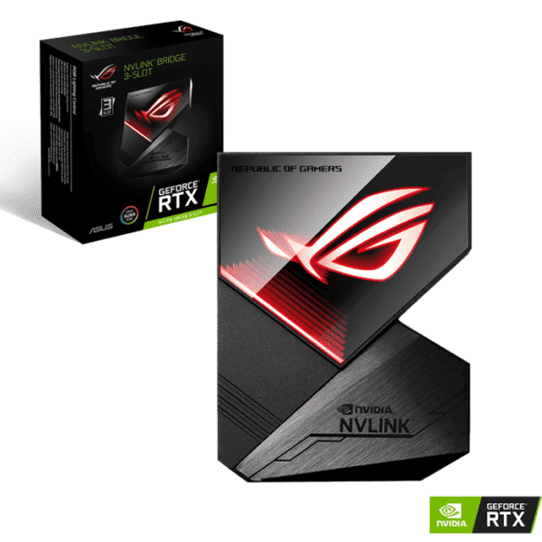 ASUS ROG NVLink™ Bridge 4-SLOT with Aura Sync RGB