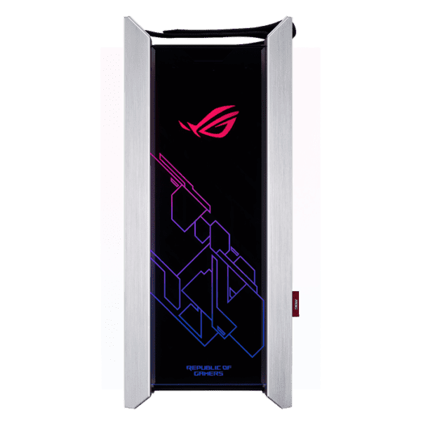 ROG Strix Helios White Edition RGB ATX/EATX mid-tower gaming case with tempered glass, White, aluminum frame, GPU braces, 420mm radiator support and Aura Sync, White
