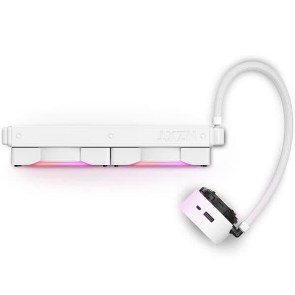 NZXT Kraken Z63 RGB 280mm Liquid Cooler with LCD Display, White