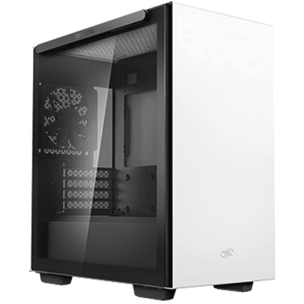 DEEPCOOL MACUBE 110 White Refined Minimalism Micro-ATX/Mini-ITX Computer Case – Support 240/280 Cooling System,  White