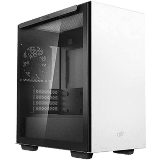 DEEPCOOL MACUBE 110 White Refined Minimalism Micro-ATX/Mini-ITX Computer Case – Support 240/280 Cooling System,  White
