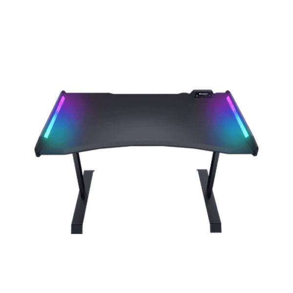 Cougar Mars Pro 150 Gaming Desk, Dual- RGB Lighting Effect, Steel Frame, Carbon Fiber | CG-DESK-MARS150-PRO