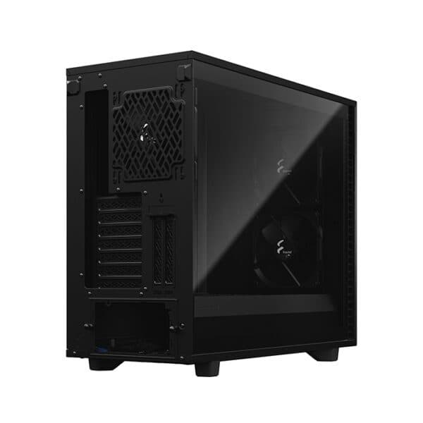 Fractal Design Define 7 Light Tempered Glass Case, Black