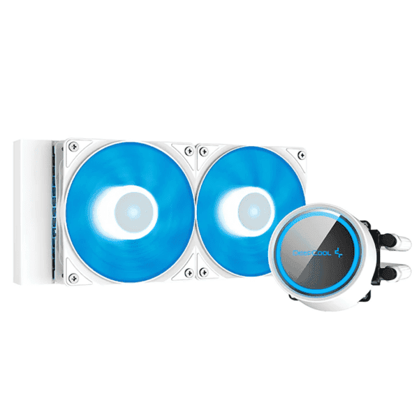 DEEPCOOL GAMMAXX L240 ARGB 240mm AIO Liquid CPU Cooler ,White