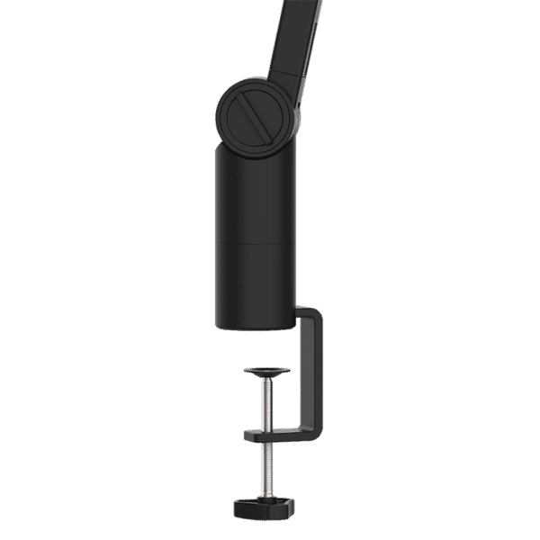 NZXT Boom Arm Low Noise Microphone stand, Thread US Standard 5/8″, Discreetly Store USB & XLR Cables, Smooth and Silent, Cable Channel Covers, Black
