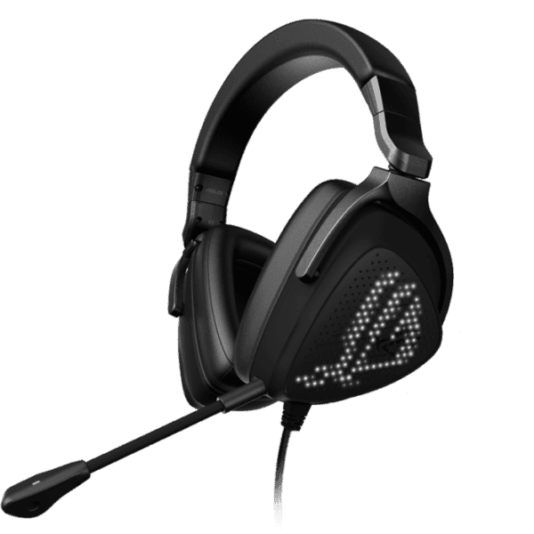 Asus ROG Delta S Animate Lightweight USB-C gaming headset ,compatible with PCs, PlayStation 5, Nintendo Switch