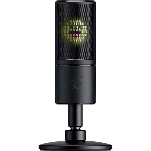 Razer Seiren Emote Streaming Condenser Mic with Emoticon Display