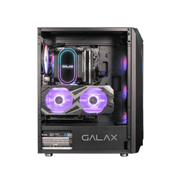 GALAX Revolution 5 PC Case (REV-05) ATX, M-ATX, ITX, Black