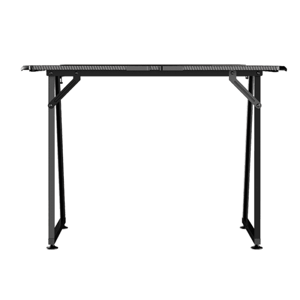 Twisted Minds A Shaped Gaming Desk Carbon fiber texture – RGB
