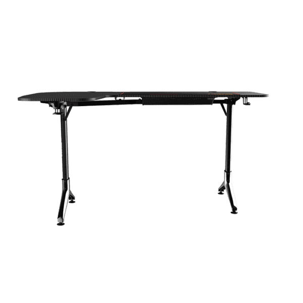 Twisted Minds Y Shaped Gaming Desk Carbon fiber texture – Left