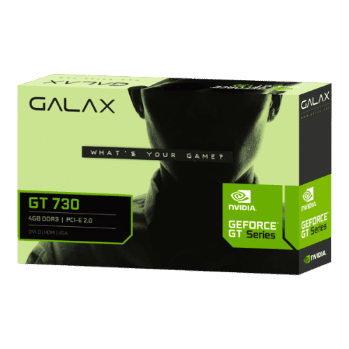 GALAX GEFORCE GT 730 4GB DDR3 64-bit HDMI/DVI/VGA Graphics Card