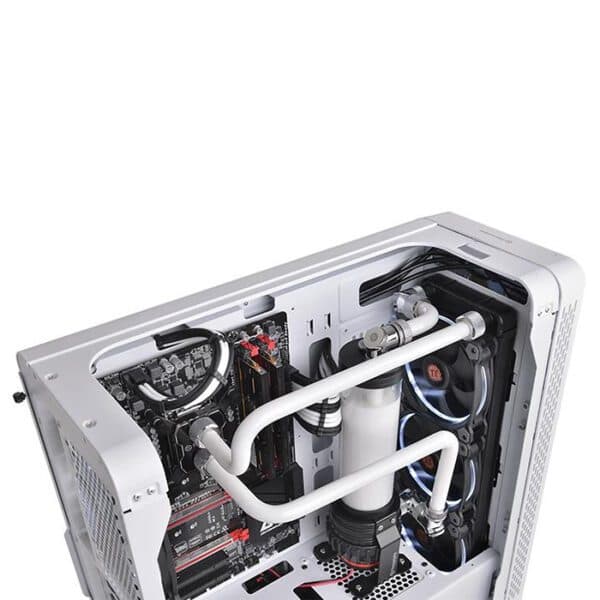 Thermaltake Pacific C-PRO G1/4 PETG Tube 16mm OD Compression – Chrome (6-Pack Fittings)