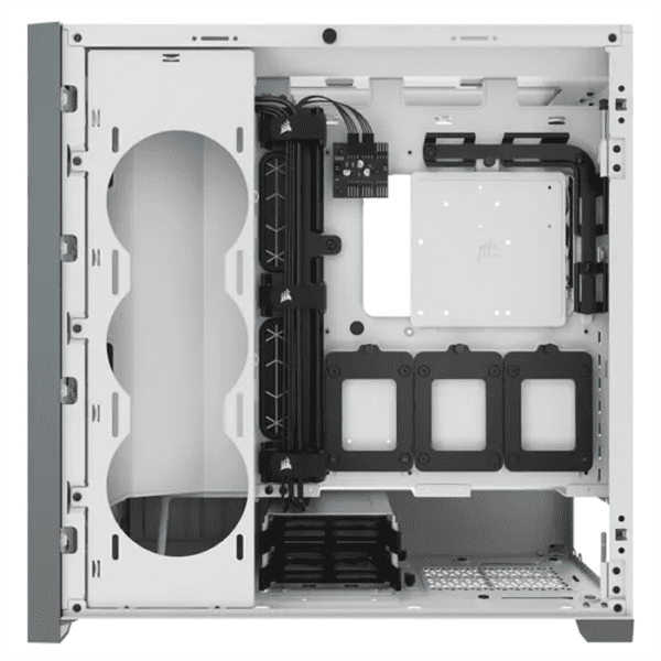 Corsair 5000D Airflow Tempered Glass Mid-Tower ATX Computer Case/Gaming Cabinet - White