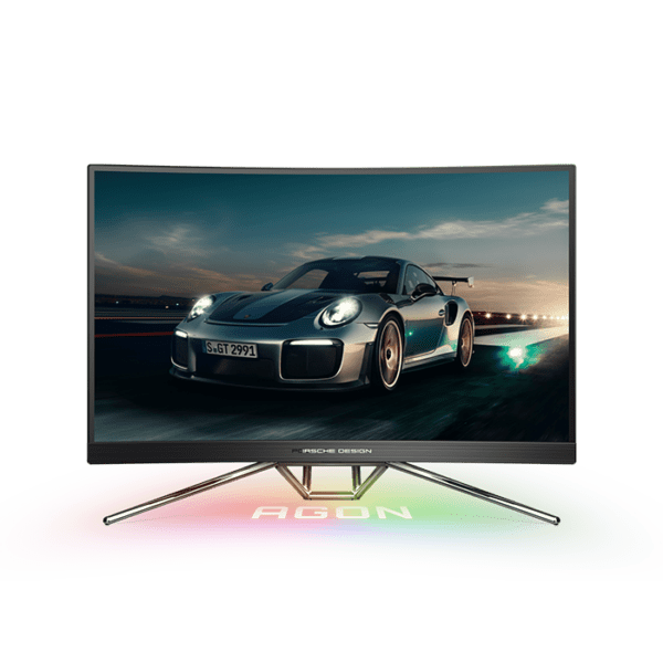 AOC Porsche PD27 LED display 68.6 cm (27") 2560 x 1440 pixels 2K Ultra HD Black