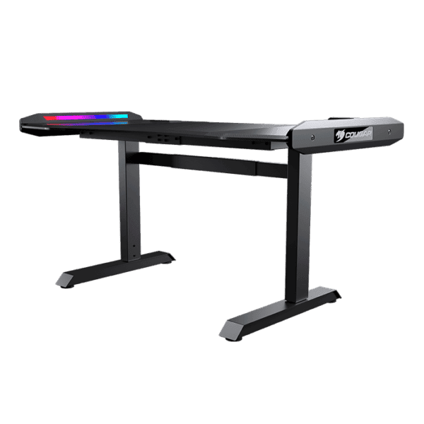 Cougar Mars Pro 150 Gaming Desk, Dual- RGB Lighting Effect, Steel Frame, Carbon Fiber | CG-DESK-MARS150-PRO