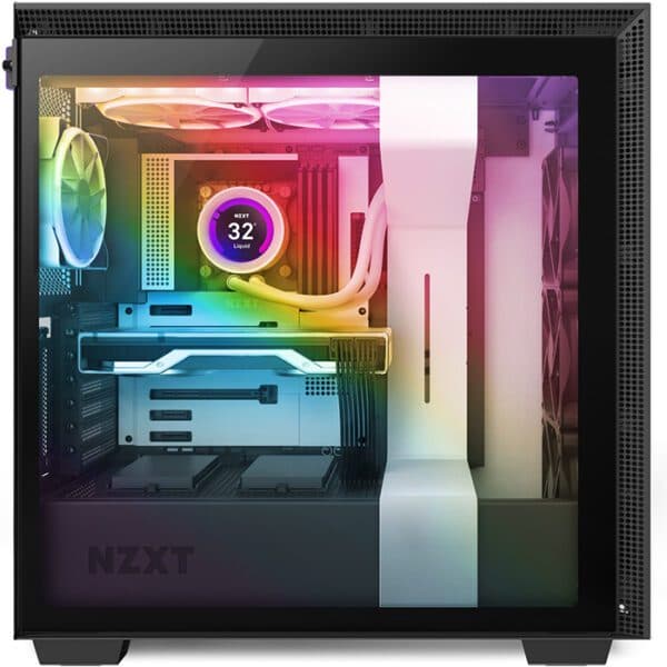 NZXT Kraken Z63 RGB 280mm Liquid Cooler with LCD Display, White