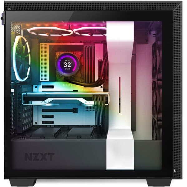 NZXT Kraken Z63 RGB 280mm Liquid Cooler with LCD Display, Black