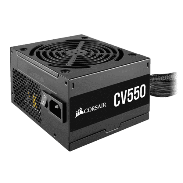 CORSAIR CV Series CV550 — 550 Watt 80 Plus Bronze Certified Power Supply