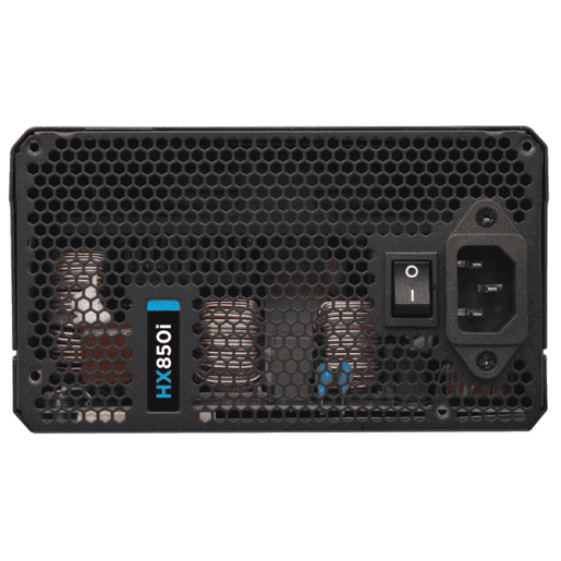 CORSAIR HXi Series HX850i High-Performance ATX Power Supply — 850 Watt 80 Plus PLATINUM Certified PSU