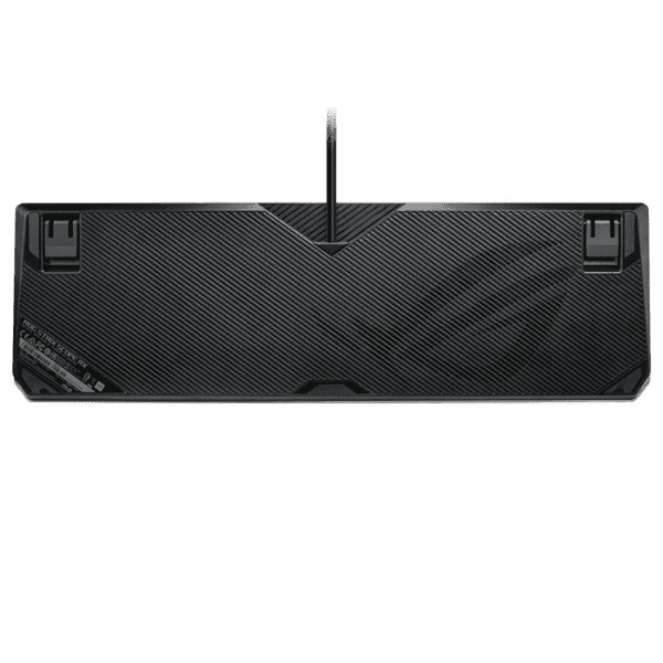 ROG Strix Scope RX optical RGB gaming keyboard for FPS gamers, with ROG RX Optical Mechanical Switches, all-round Aura Sync RGB illumination, IP56 water and dust resistance, USB 2.0 passthrough, and alloy top plate