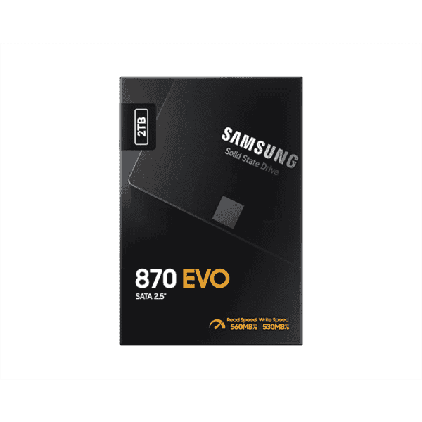 SAMSUNG 870 EVO 2TB SATA III 2.5 inch SSD